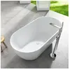 evineo ineo4 Baignoire en îlot L : 150 l : 75 cm, BE4015WH,