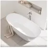 evineo ineo7 Baignoire îlot L : 170 l : 75 H : 57 cm, BE4051WH,