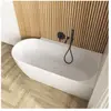 rivea Izumi Baignoire d angle pour systèmes de vidage et de trop-plein...