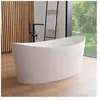 rivea Maila Baignoire en îlot L : 160 l : 71 H : 61,9 cm, avec surface...