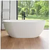 rivea Malie Baignoire en îlot L : 180 l : 81 H : 60 cm, avec surface f...