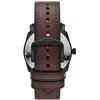 Montre - FOSSIL - Fossil Machine - Cuir brun - Quartz - Analogique