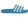 adidas Mixte Adilette Aqua Slides, Solar Blue / Cloud White / Solar Blue, 43 EU