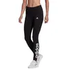adidas Legging Core Linear Femme - Black / White, Black / White M