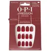 xPRESS-ON - Big Apple Red - Faux ongles réutilisables, effet gel - OPI