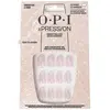 OPI xPRESS/ON Ongles artificiels, ton vernis Throw Me a Kiss 30 unités TU