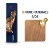 Coloration Koleston Perfect ME+ Pure Naturals 9/05 Blond Très Clair Naturel Acajou Wella 60ML