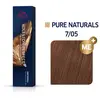 Coloration Koleston Perfect ME+ Pure Naturals KP 7/05 Blond Moyen Naturel Acajou Wella 60ML