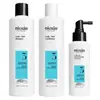 Nioxin Sistema 3 Kit Trifasico Shampoo 150ml Conditioner 150ml Treatment 50ml
