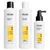 Nioxin System 1 coffret cadeau pour cheveux fins ou clairsemés 3 pcs