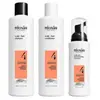 Nioxin 4 Kit Trifasico Shampoo 150ml Conditioner 150ml Treatment 40ml