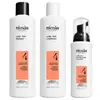 Nioxin System 4 - Kit - Traitement pour cheveux colorés avec éclaircissement avancé 3 unités