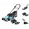 Dlm 432 PT4 Tondeuse à gazon sans fil 36 v (2x 18 v) 43 cm brushless +...
