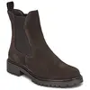 Bottines femme Tamaris Chelsea en cuir Marron 39 1-25427-41 304