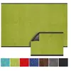 Karat - Paillasson d'entrée sur mesure Monochrom Vert citron 90 x 100 cm