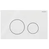 Geberit Sigma40 Plaque de déclenchement Round, 115628SI1, Round