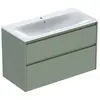 Geberit Renova Plan Meuble avec vasque, 2 tiroirs, 504041IK8,