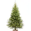 FairyTrees Sapin de Noël Artificiel 220cm NORDMANN Exl | Arbre de Noël...