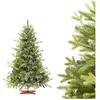FAIRYTREES Sapin de Noël Artificiel 150 cm Sapin de BAVIÈRE Premium Ar...