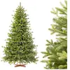 FAIRYTREES Sapin de Noël Artificiel 220 cm Sapin de BAVIÈRE Premium Ar...