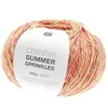 Rico Design Pelote de coton Creative Summer Sprinkles - 100Gr -(...) - 008 Rose Neon pink