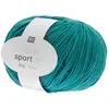 Coton à tricoter CREATIVE SPORT DK - Rico Design 032 Turquoise bleu - ...