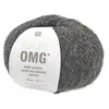 Fil exceptionnel à tricoter Luxury OMG - Rico Design(...) - 11 Gris