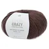 Fil exceptionnel à tricoter Luxury Crazy Composition Aran - 10 Chocola...