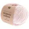 Coton à tricoter Essentials Organic Cotton DK - Rico Design 004 Rose -...
