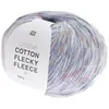 Pelote de coton Creative Cotton Flecky Fleece dk - Bleu (010 - AQUA) -...