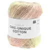 Rico Design Pelote de coton Creative Chic-Unique Cotton DK 100g de : L'alliance parfaite de la créativité et de la légèreté(...) - 01 Pastel