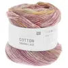 Rico Design Pelote de Coton et de laine Fashion Cotton Merino Lace -(...) - 02 Rose pastel