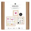 Rico Design Kit de Broderie Point de Croix - Pixel Art - 3 Pcs