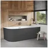 Villeroy & Boch Embrace Baignoire d angle, avec habillage, UBA170EMB9C...