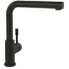 Villeroy & Boch Steel Shower Window Mitigeur de cuisine pivotant avec douchette extractible, à installer sous une fenêtre, 96990106,
