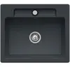 Villeroy & Boch Siluet 60 S Flat Évier de cuisine, 33461FR7,