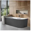 Villeroy & Boch Embrace Baignoire d angle, avec habillage, UBA180EMB9C...