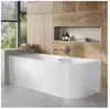 Villeroy & Boch Embrace Baignoire d angle, avec habillage, UBA170EMB9C...