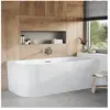 Villeroy & Boch Embrace Baignoire d’angle, avec habillage, UBA180EMB9C...