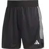 Short adidas Tiro 23 League Long-Length noir pur blanc femme - S