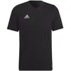 adidas Entrada 22 Tee T-Shirt (Short Sleeve) Homme, Noir, M