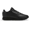 Reebok Classic Leather Womens, Cblack/cblack/pugry5 EU38 1/2 UK5+ US8 8