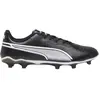 PUMA Unisex King Match Fg/Ag Chaussures de football, Puma Black Puma White, 45 EU