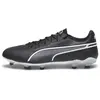 PUMA Unisex King Pro Fg/Ag Chaussures de football, Puma Black Puma White, 46.5 EU