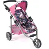 Bayer Chic 2000 Poussette pour poupées, Lola, Bleu Marine, Rose, bébé