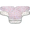 Lässig Lot de 2 bavoirs manches longues Happy Rascals Coeur lavande