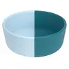 Bol En Silicone - Tiny Team - Chien Bleu