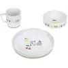 LÄSSIG Set de vaisselle pour enfants Happy Fruits