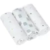 Lange mousseline 3 pcs Happy Fruits BLEU Lässig