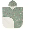 Poncho de plage Scooter / Chien - Vert
